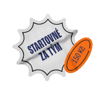 Startovné 150 Kč za tým
